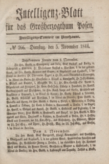 Intelligenz-Blatt für das Großherzogthum Posen. 1844, № 266 (5 November)