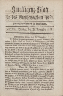 Intelligenz-Blatt für das Großherzogthum Posen. 1844, № 284 (26 November)