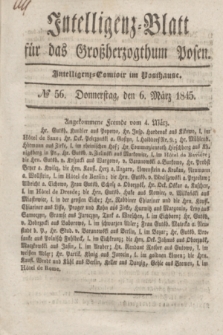 Intelligenz-Blatt für das Großherzogthum Posen. 1845, № 56 (6 März)