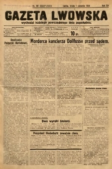 Gazeta Lwowska. 1934, nr 181