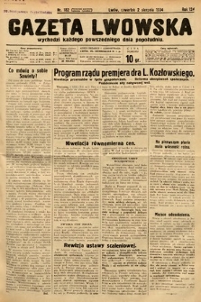 Gazeta Lwowska. 1934, nr 182