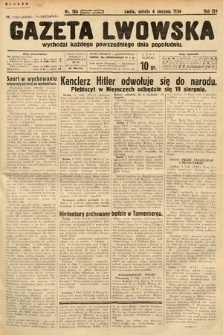 Gazeta Lwowska. 1934, nr 184