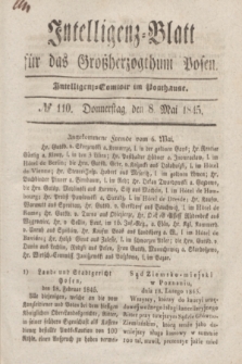 Intelligenz-Blatt für das Großherzogthum Posen. 1845, № 110 (8 Mai)