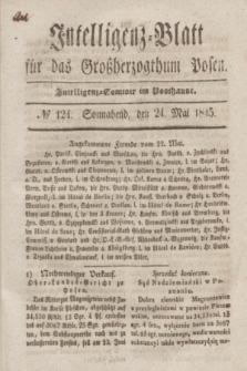Intelligenz-Blatt für das Großherzogthum Posen. 1845, № 124 (24 Mai)