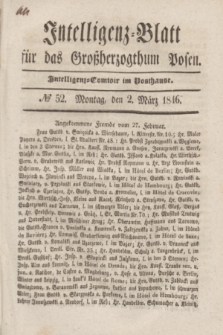 Intelligenz-Blatt für das Großherzogthum Posen. 1846, № 52 (2 März)