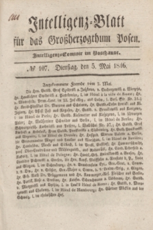 Intelligenz-Blatt für das Großherzogthum Posen. 1846, № 107 (5 Mai)