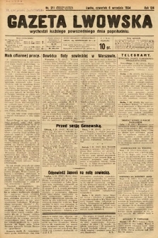 Gazeta Lwowska. 1934, nr 211