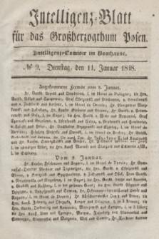 Intelligenz-Blatt für das Großherzogthum Posen. 1848, № 9 (11 Januar) + dod.