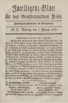 Intelligenz-Blatt für das Großherzogthum Posen. 1848, № 32 (7 Februar)