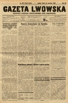 Gazeta Lwowska. 1934, nr 216