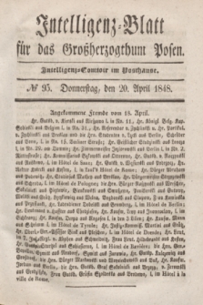 Intelligenz-Blatt für das Großherzogthum Posen. 1848, № 95 (20 April)