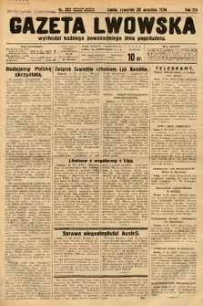 Gazeta Lwowska. 1934, nr 223