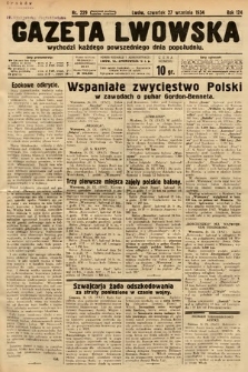 Gazeta Lwowska. 1934, nr 229
