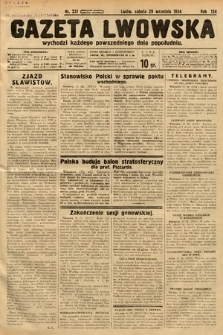 Gazeta Lwowska. 1934, nr 231