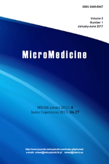 MicroMedicine. Vol. 5, 2017, no. 1