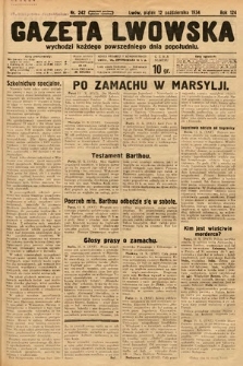 Gazeta Lwowska. 1934, nr 242