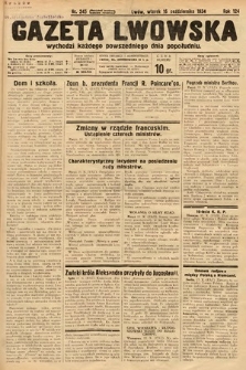 Gazeta Lwowska. 1934, nr 245