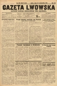 Gazeta Lwowska. 1934, nr 252