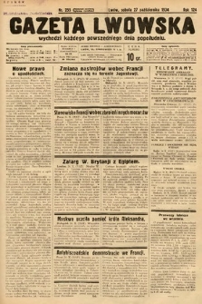 Gazeta Lwowska. 1934, nr 255