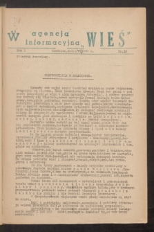 Agencja Informacyjna „Wieś”. R.1, nr 18 (2 czerwca 1943)