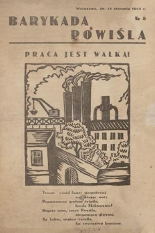 Barykada Powiśla. 1944, nr 8 (14 sierpnia)