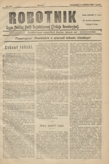 Robotnik : organ Polskiej Partji Socjalistycznej (Frakcja Rewolucyjna). 1907, № 205 (8 stycznia)