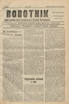 Robotnik : organ Polskiej Partji Socjalistycznej (Frakcja Rewolucyjna). 1907, № 207 (25 stycznia)