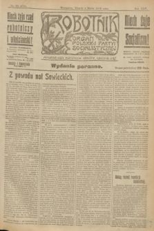 Robotnik : organ Polskiej Partyi Socyalistycznej. R.25, nr 99 (4 marca 1919) = nr 476 - wyd. poranne