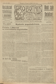 Robotnik : organ Polskiej Partyi Socyalistycznej. R.25, nr 112 (11 marca 1919) = nr 489 - wyd. popołudniowe