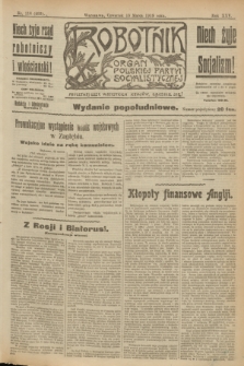 Robotnik : organ Polskiej Partyi Socyalistycznej. R.25, nr 116 (13 marca 1919) = nr 493 - wyd. popołudniowe
