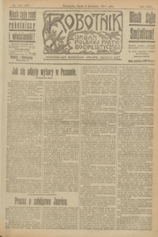 Robotnik : organ Polskiej Partyi Socyalistycznej. R.25, nr 153 (9 kwietnia 1919) = nr 530
