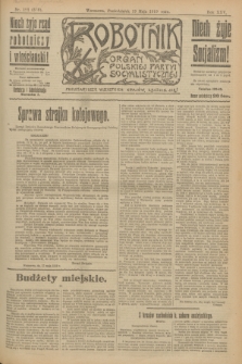 Robotnik : organ Polskiej Partyi Socyalistycznej. R.25, nr 191 (19 maja 1919) = nr 568