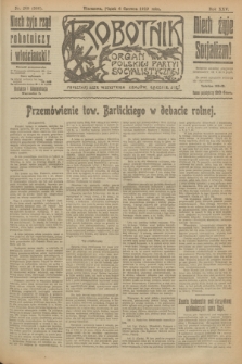 Robotnik : organ Polskiej Partyi Socyalistycznej. R.25, nr 209 (6 czerwca 1919) = nr 586