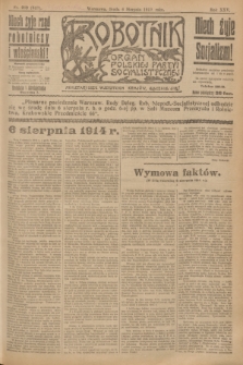 Robotnik : organ Polskiej Partyi Socyalistycznej. R.25, nr 269 (6 sierpnia 1919) = nr 646