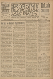 Robotnik : centralny organ P.P.S. R.25, nr 280 (17 sierpnia 1919) = nr 657