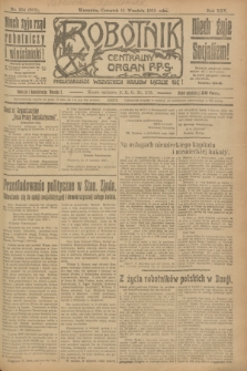Robotnik : centralny organ P.P.S. R.25, nr 304 (11 września 1919) = nr 681