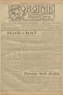 Robotnik : centralny organ P.P.S. R.25, nr 340 (17 października 1919) = nr 717