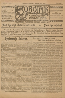Robotnik : centralny organ P.P.S. R.25, nr 385 (2 grudnia 1919) = nr 762