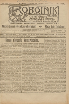 Robotnik : centralny organ P.P.S. R.25, nr 400 (18 grudnia 1919) = nr 777