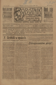 Robotnik : centralny organ P.P.S. R.26, nr 45 (15 lutego 1920) = nr 833