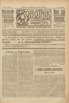 Robotnik : centralny organ P.P.S. R.26, nr 152 (7 czerwca 1920) = nr 940