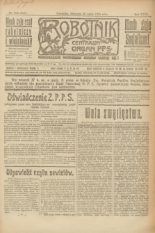 Robotnik : centralny organ P.P.S. R.26, nr 200 (25 lipca 1920) = nr 988