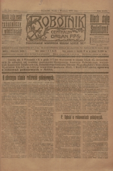 Robotnik : centralny organ P.P.S. R.26, nr 238 (1 września 1920) = nr 1026