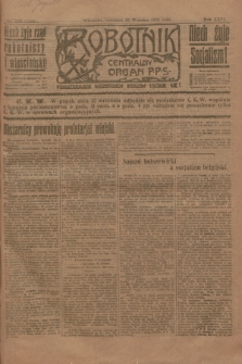 Robotnik : centralny organ P.P.S. R.26, nr 253 (16 września 1920) = nr 1041