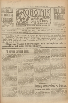 Robotnik : centralny organ P.P.S. R.26, nr 256 (19 września 1920) = nr 1044