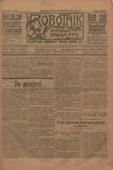 Robotnik : centralny organ P.P.S. R.26, nr 265 (28 września 1920) = nr 1052