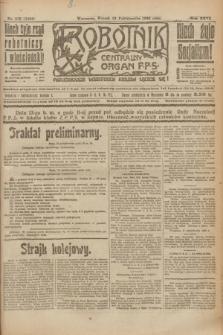 Robotnik : centralny organ P.P.S. R.26, nr 279 (12 października 1920) = nr 1066