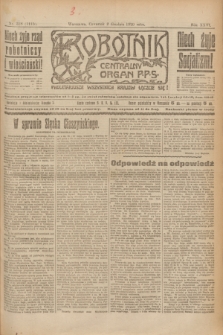 Robotnik : centralny organ P.P.S. R.26, nr 328 (2 grudnia 1920) = nr 1115