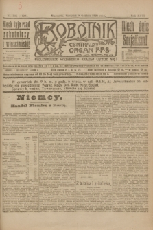 Robotnik : centralny organ P.P.S. R.26, nr 335 (9 grudnia 1920) = nr 1122