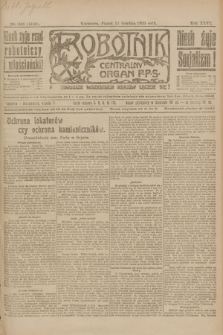 Robotnik : centralny organ P.P.S. R.26, nr 343 (17 grudnia 1920) = nr 1130